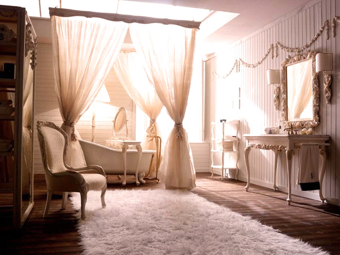Arredo bagno elegante e di lusso a Torino: gres effetto marmo, rubinetterie oro/bronzo e prezzi