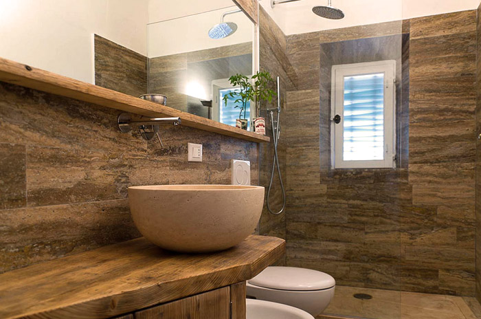 Arredo bagno in pietra naturale o gres effetto pietra a Torino: idee, materiali e costi 2026 Torino - esempio 3