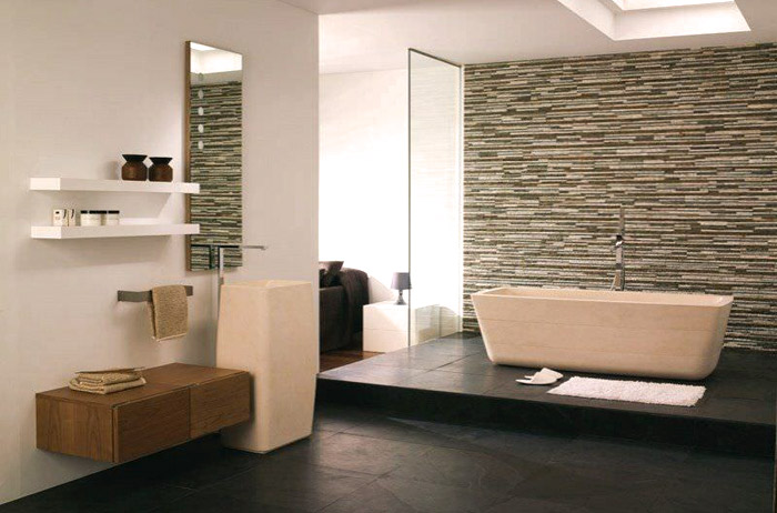 Arredo bagno in pietra naturale o gres effetto pietra a Torino: idee, materiali e costi 2026 Torino - esempio 2