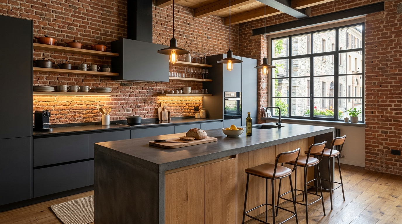 Ristrutturazione Cucina Torino: Impianti, Rivestimenti e Open Space Torino - dettaglio cantiere 3