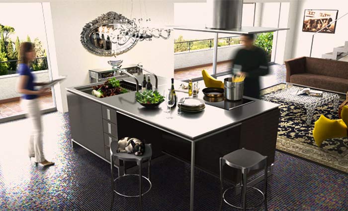 Cucine ultramoderne a Torino: isola centrale, impianti induzione e tendenze 2026