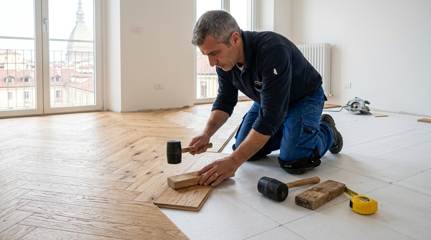 Rifacimento e Posa Pavimenti Torino: Parquet, Gres, Resina e SPC