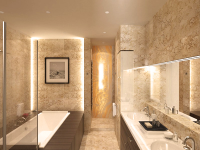 Come arredare e progettare un bagno da zero a Torino: distanze minime, norme e consigli Torino - esempio 3