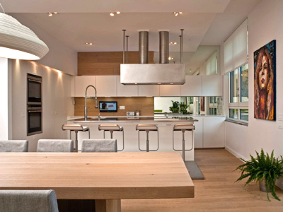 Cucine ad angolo moderne a Torino: misure, triangolo di lavoro, impianti e prezzi 2026 Torino - esempio 2