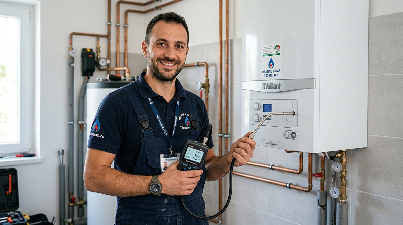 Caldaie Torino: Sostituzione Caldaie a Condensazione, Pompe di Calore e Assistenza Torino - dettaglio cantiere 2