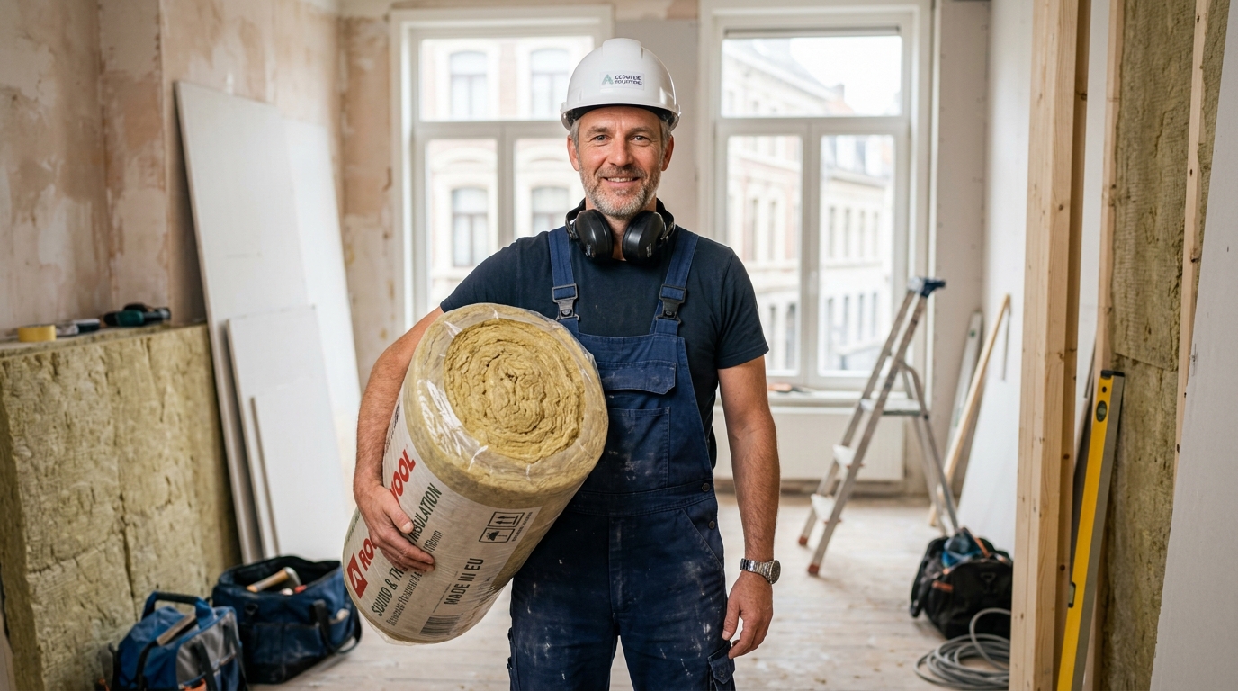 Isolamento Acustico Torino: Insonorizzazione Casa, Pareti e Soffitti Torino - dettaglio cantiere 2
