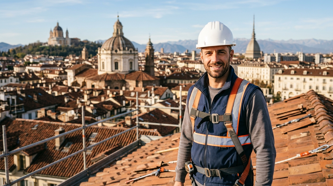 Rifacimento e Ristrutturazione Tetti Torino e Provincia Torino - dettaglio cantiere 2